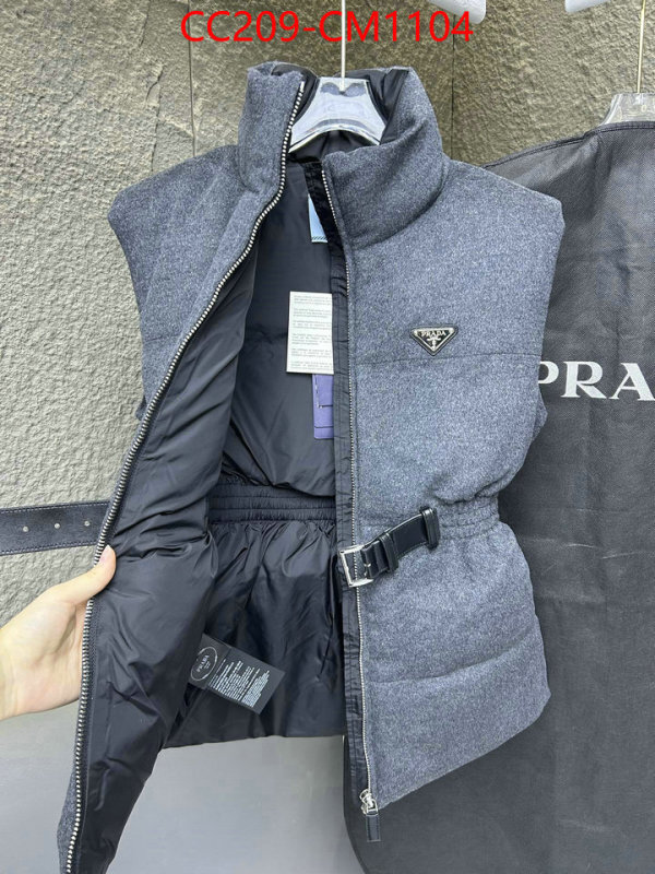 Down jacket Women-Prada the top ultimate knockoff ID: CM1104 $: 209USD