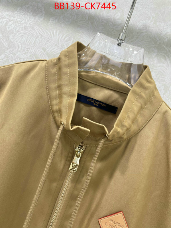 Clothing-LV fake ID: CK7445 $: 139USD