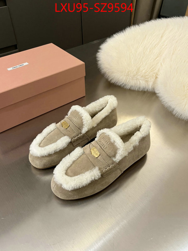 Women Shoes-Miu Miu shop the best high authentic quality replica ID: SZ9594 $: 95USD