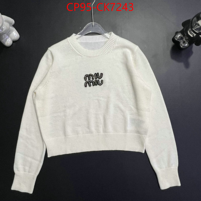 Clothing-MIU MIU aaaaa class replica ID: CK7243 $: 95USD