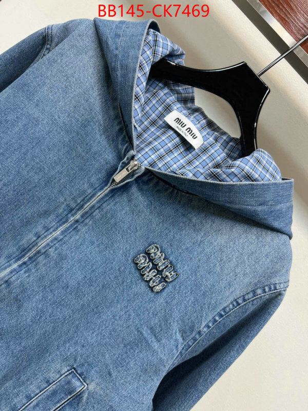 Clothing-MIU MIU 1:1 ID: CK7469 $: 145USD