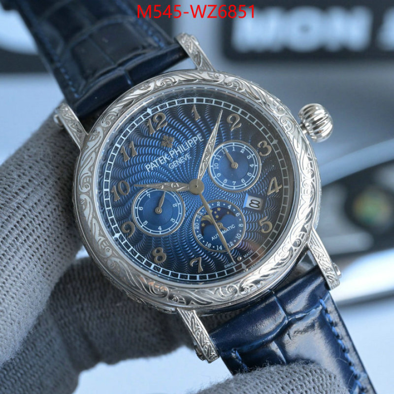 Watch(TOP)-Patek Philippe designer 1:1 replica ID: WZ6851 $: 545USD