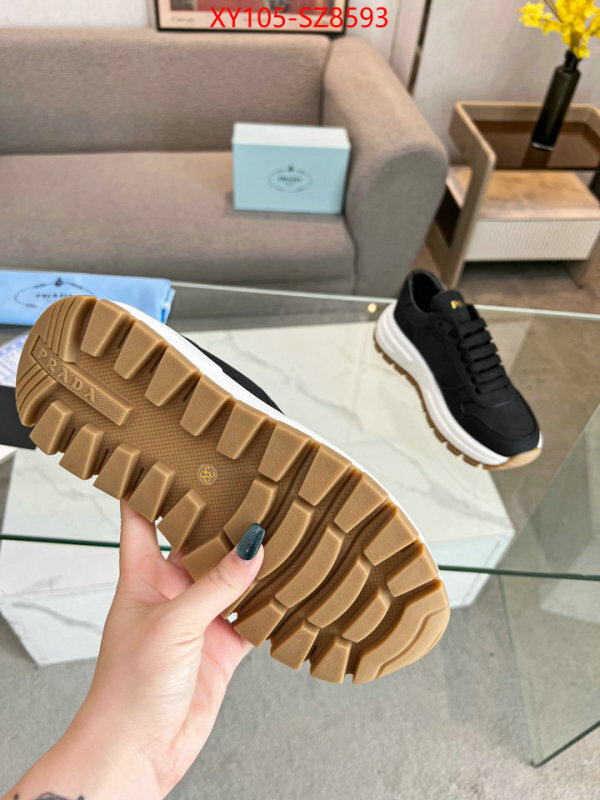 Men shoes-Prada high quality 1:1 replica ID: SZ8593 $: 105USD