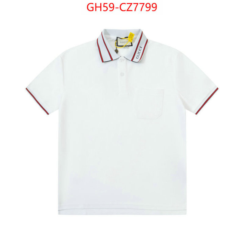 Clothing-Gucci best replica new style ID: CZ7799 $: 59USD