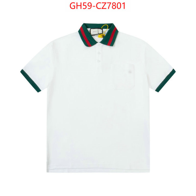 Clothing-Gucci high ID: CZ7801 $: 59USD