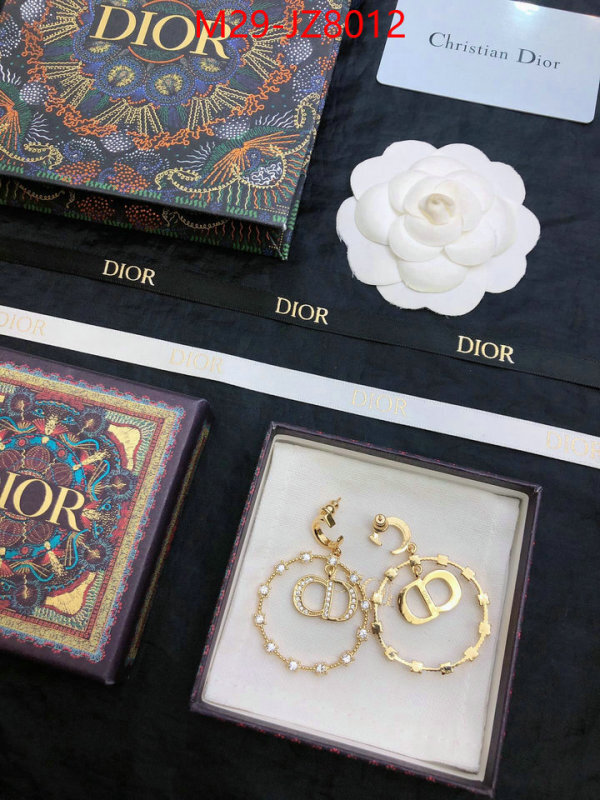 Jewelry-Dior where to buy replicas ID: JZ8012 $: 29USD