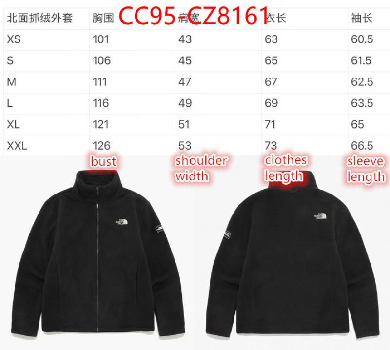 Down jacket Men-The North Face high quality replica designer ID: CZ8161 $: 95USD