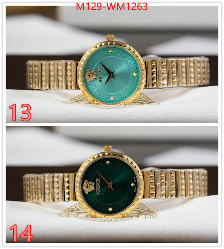 Watch(4A)-Versace is it ok to buy replica ID: WM1263 $: 129USD