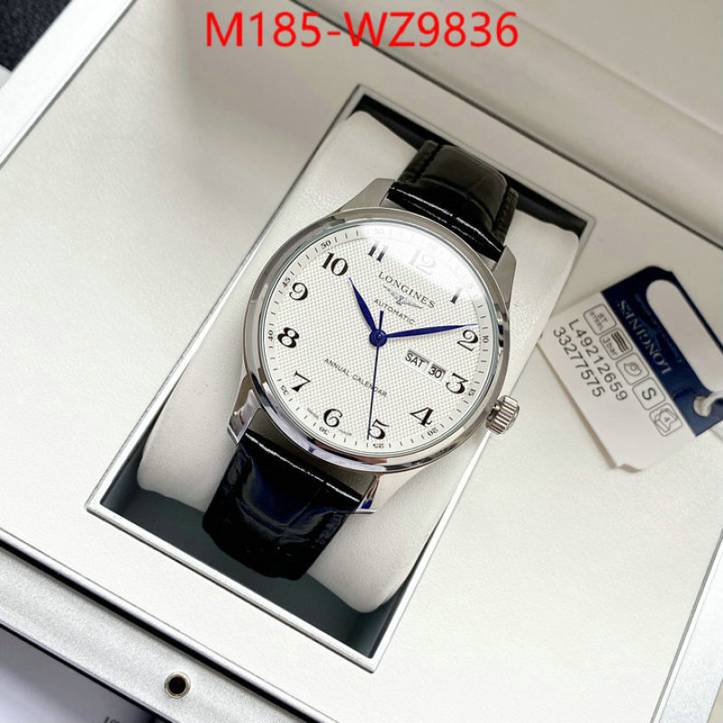 Watch(4A)-Longines how to buy replica shop ID: WZ9836 $: 185USD