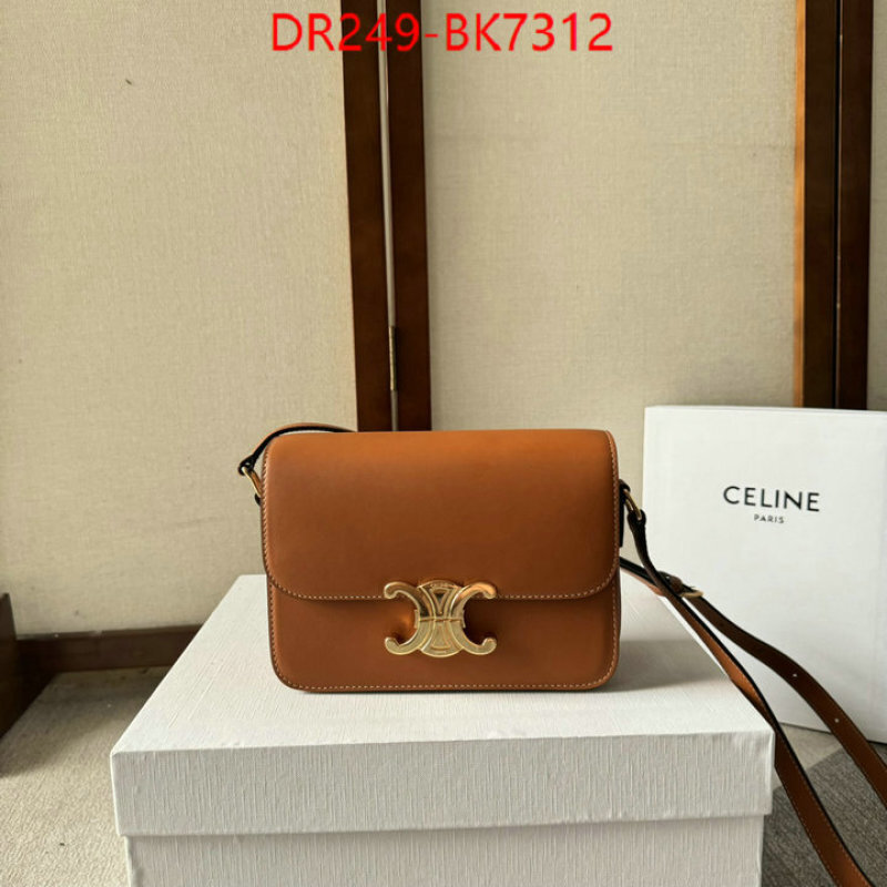 Celine Bags(TOP)-Triomphe Series cheap high quality replica ID: BK7312 $: 249USD,