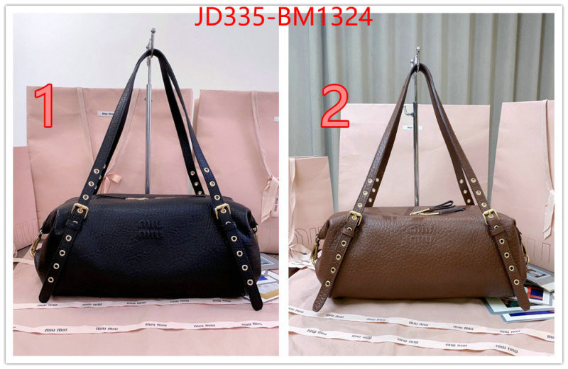 Miu Miu Bags(TOP)-Handbag- 7 star quality designer replica ID: BM1324 $: 335USD,