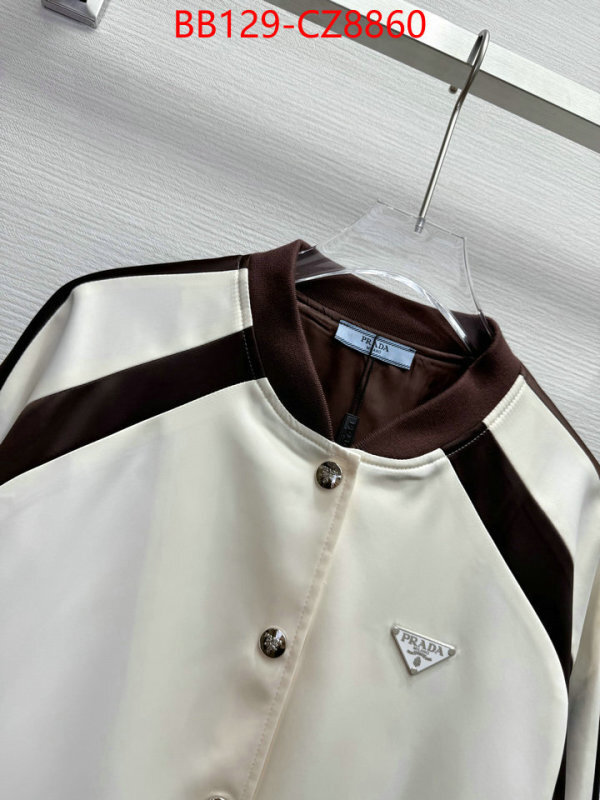 Clothing-Prada aaaaa replica designer ID: CZ8360 $: 129USD