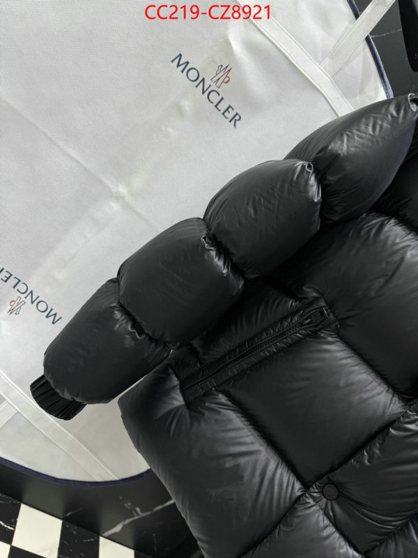 Down jacket Men-Moncler high quality ID: CZ8921 $: 219USD