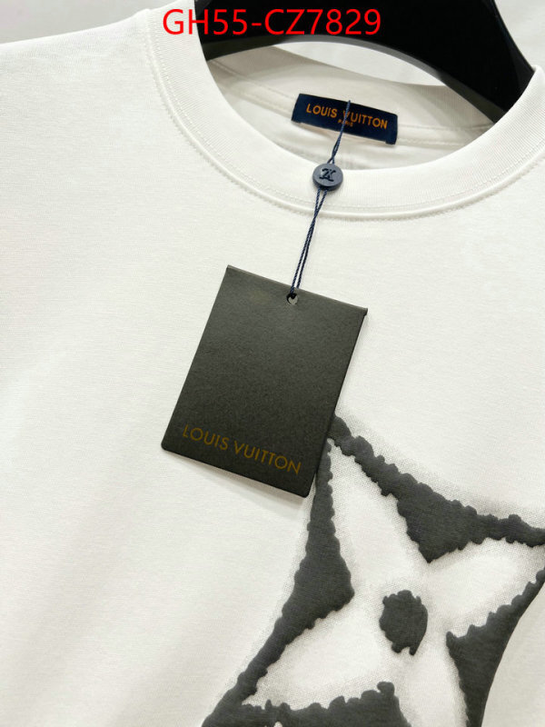 Clothing-LV designer replica ID: CZ7829 $: 55USD
