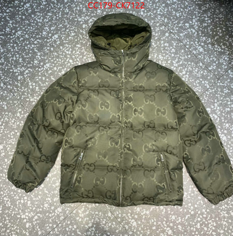 Down jacket Men-Gucci high-end designer ID: CK7122 $: 179USD