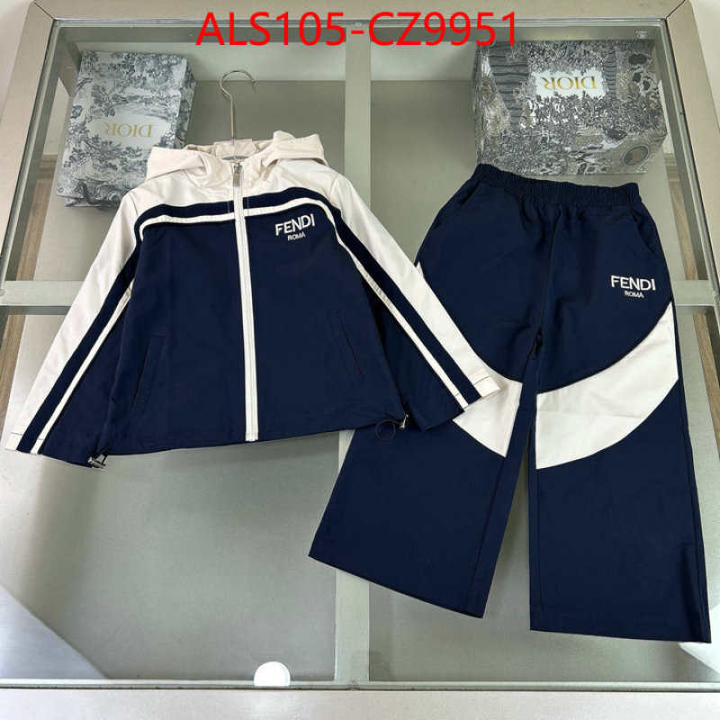 Kids clothing-Fendi sellers online ID: CZ9951 $: 105USD