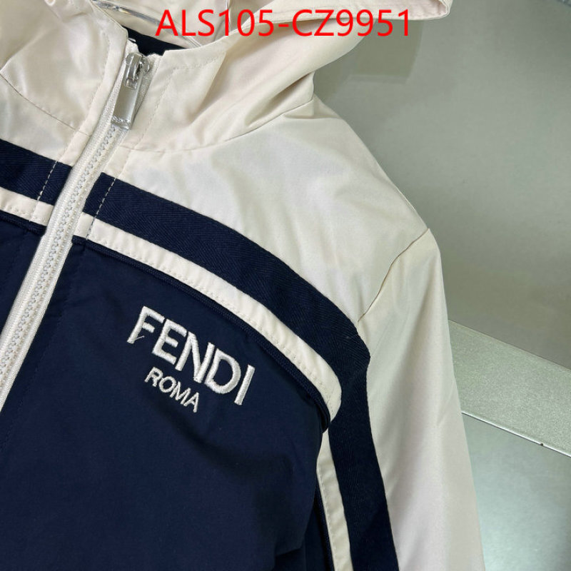 Kids clothing-Fendi sellers online ID: CZ9951 $: 105USD