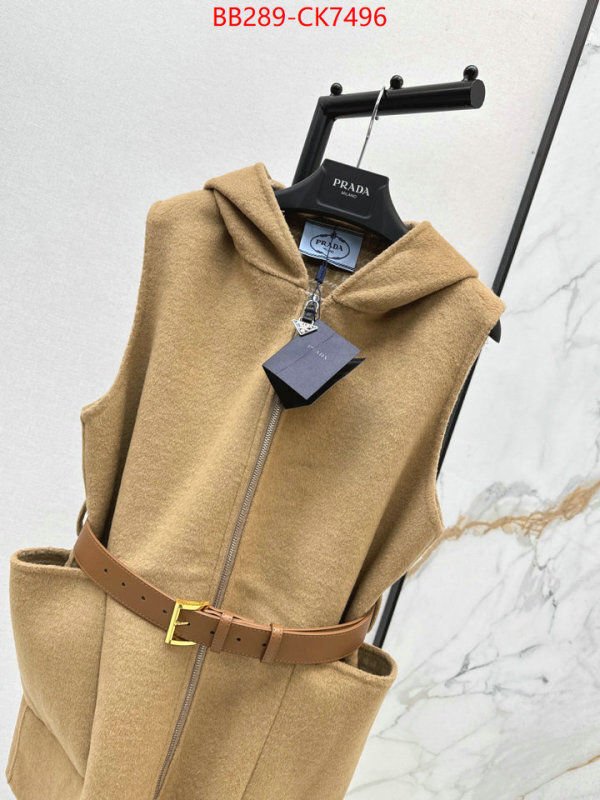 Clothing-Prada perfect quality ID: CK7496 $: 289USD