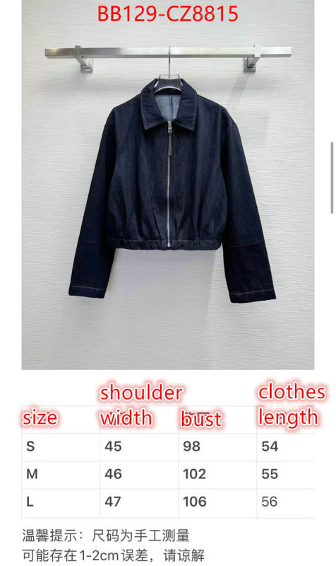 Clothing-Loewe first copy ID: CZ8815 $: 129USD