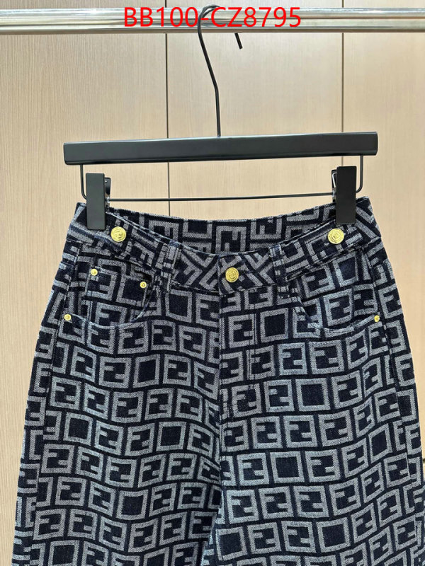 Clothing-Fendi how quality ID: CZ8795 $: 100USD