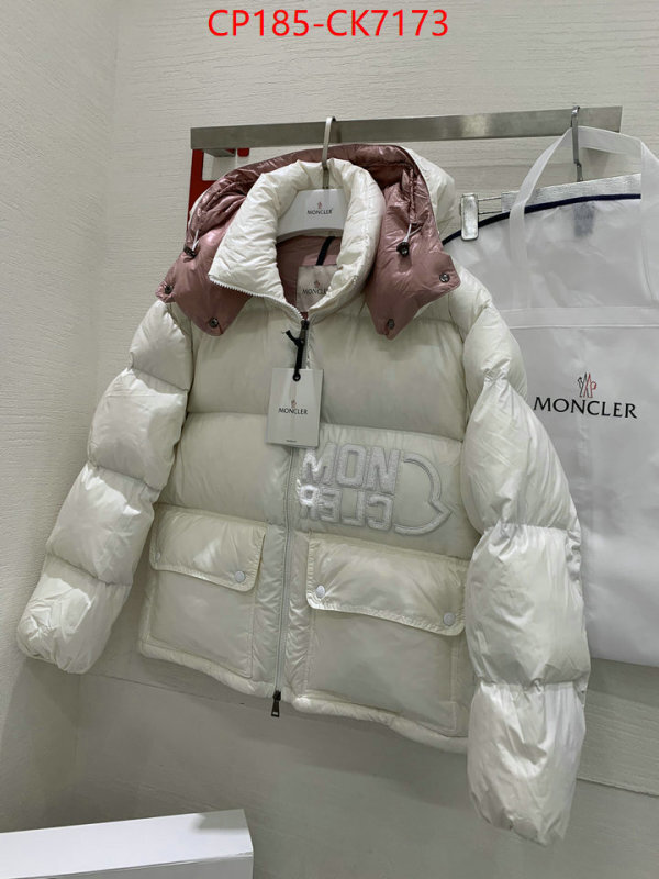 Down jacket Women-Moncler designer fake ID: CK7173 $: 185USD