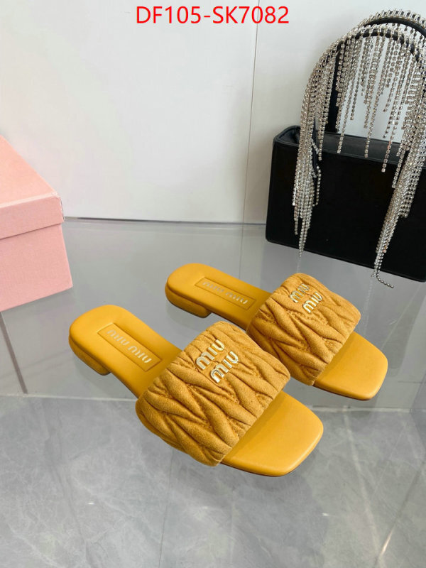 Women Shoes-Miu Miu replica 1:1 high quality ID: SK7082 $: 105USD