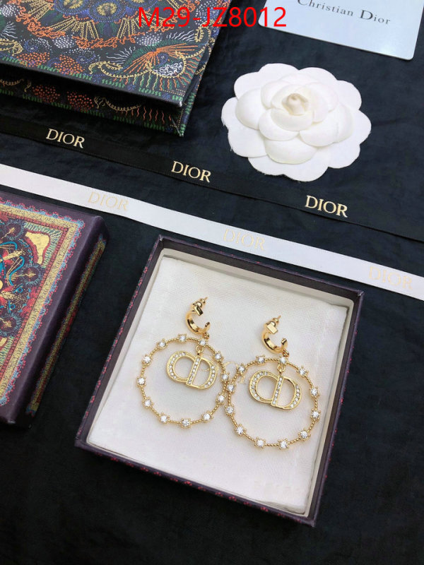 Jewelry-Dior where to buy replicas ID: JZ8012 $: 29USD