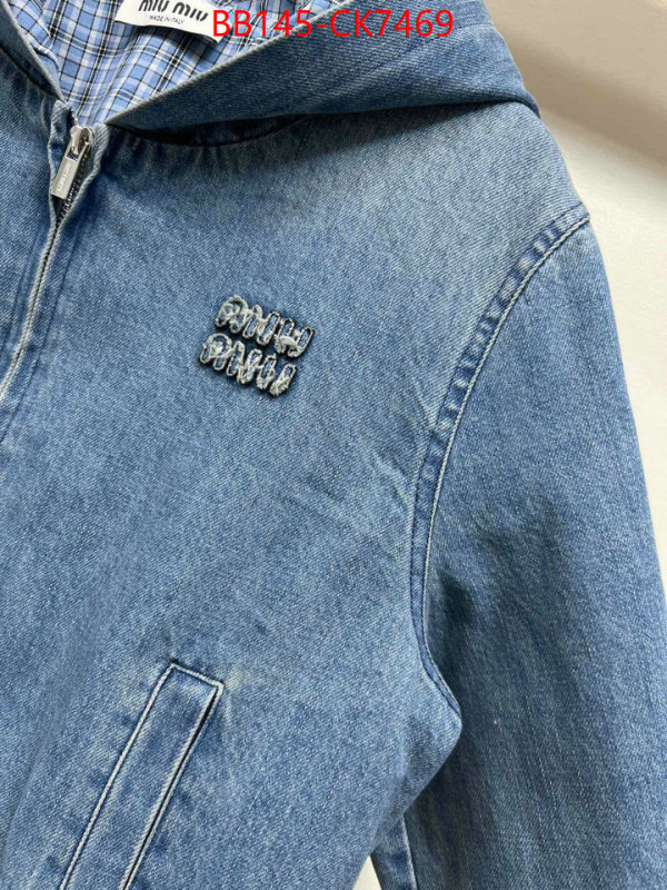 Clothing-MIU MIU 1:1 ID: CK7469 $: 145USD