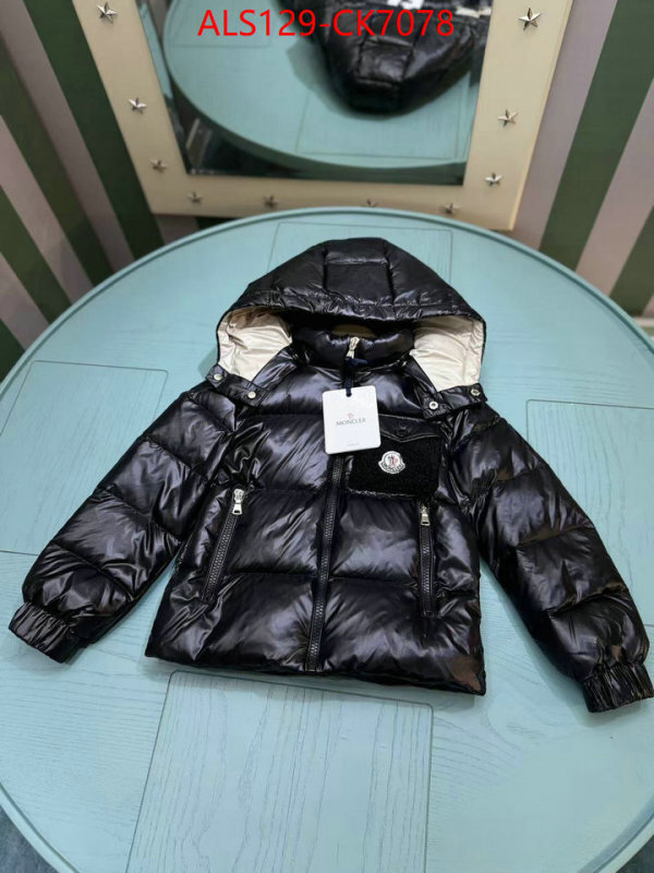 Kids clothing-Moncler what is a 1:1 replica ID: CK7078 $: 129USD