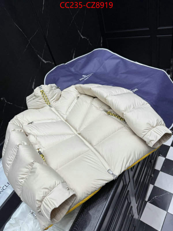Down jacket Men-Moncler the best ID: CZ8919 $: 235USD