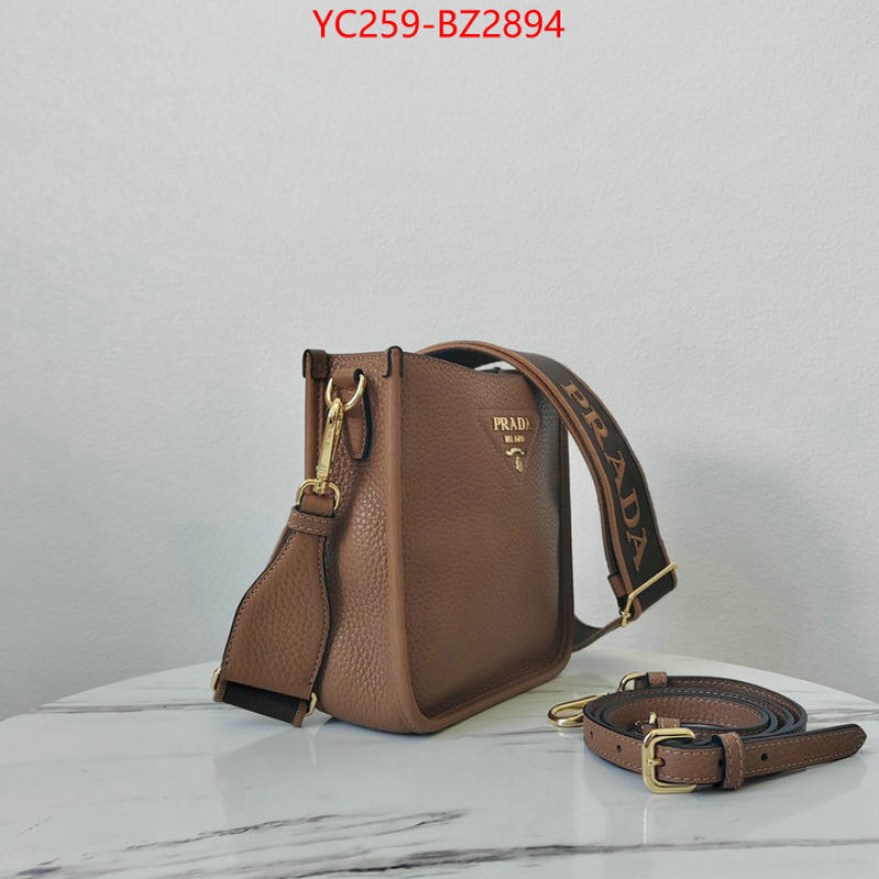 Prada Bags(TOP)-Crossbody- top quality designer replica ID: BZ2894 $: 259USD,