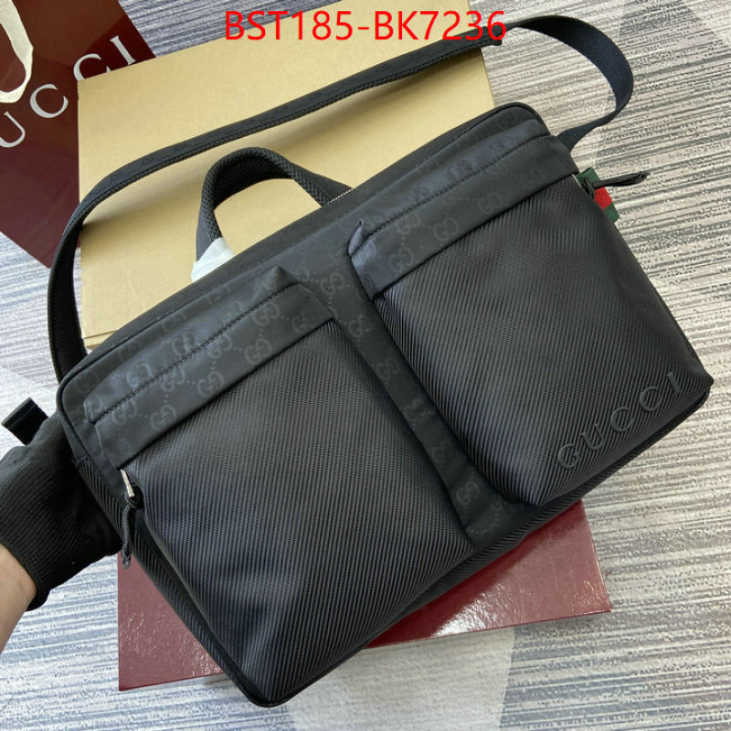 Gucci Bags(TOP)-Briefcase- replica sale online ID: BK7236 $: 185USD,