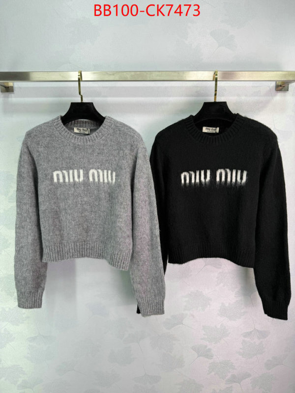 Clothing-MIU MIU wholesale ID: CK7473 $: 100USD