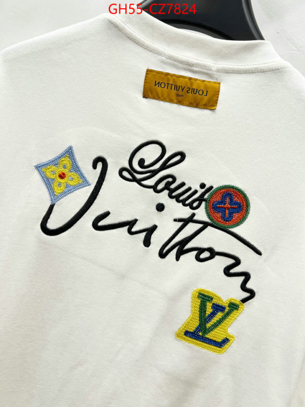 Clothing-LV high quality perfect ID: CZ7824 $: 55USD