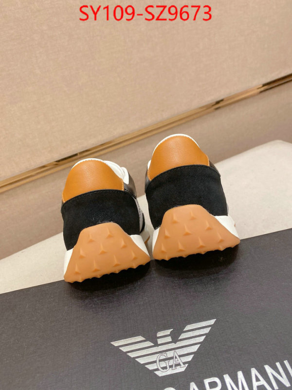 Men shoes-Armani top perfect fake ID: SZ9673 $: 109USD