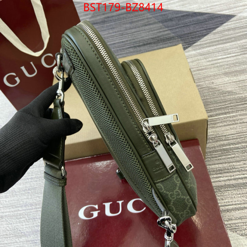 Gucci Bags(TOP)-Crossbody- best quality fake ID: BZ8414 $: 179USD,