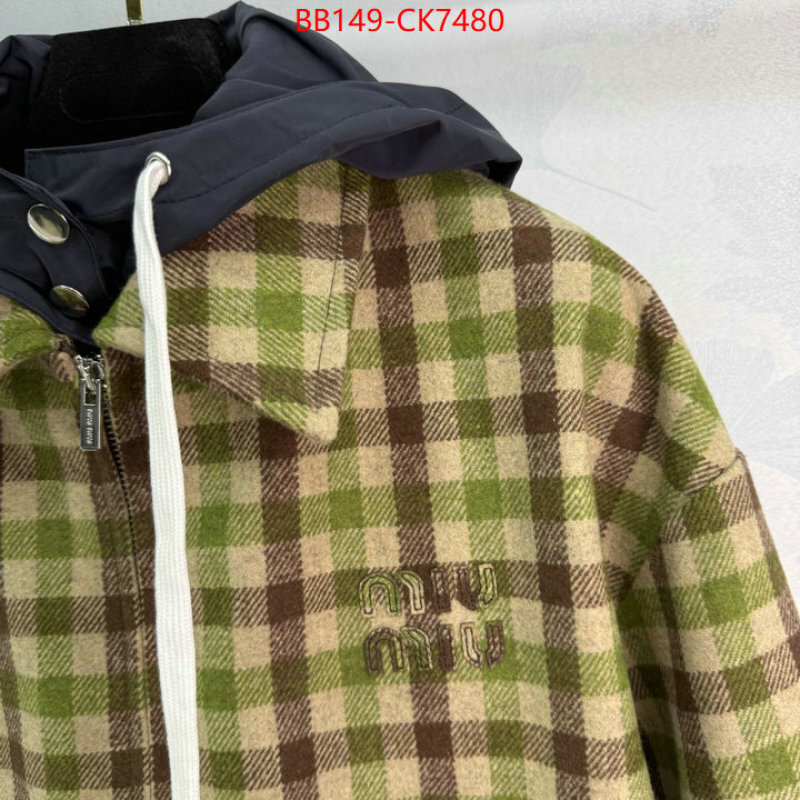 Clothing-MIU MIU the best quality replica ID: CK7480 $: 149USD