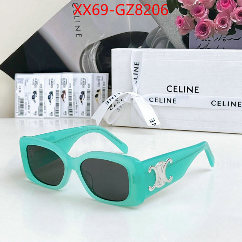 Glasses-CELINE where can i find ID: GZ8206 $: 69USD