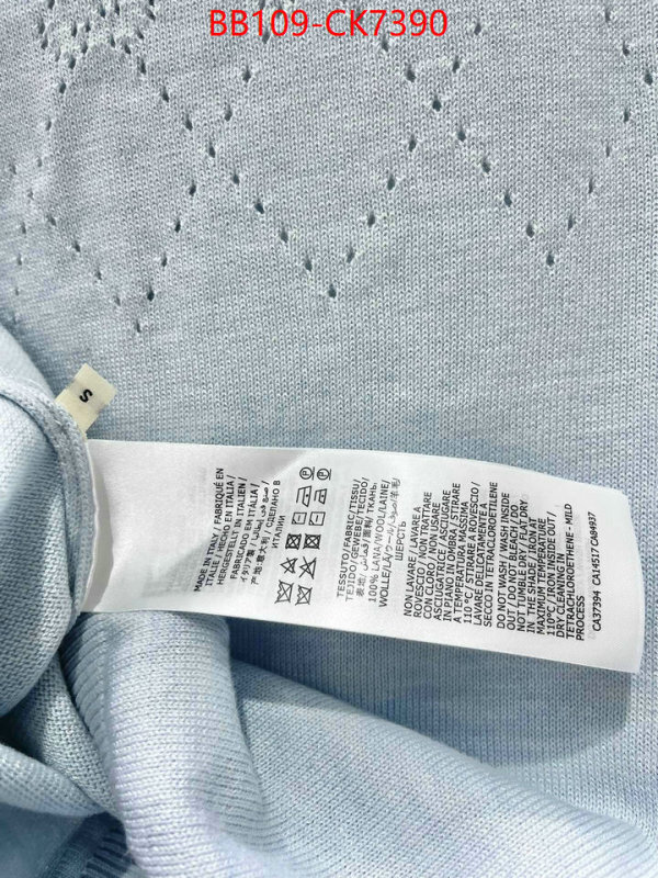 Clothing-Gucci good ID: CK7390 $: 109USD