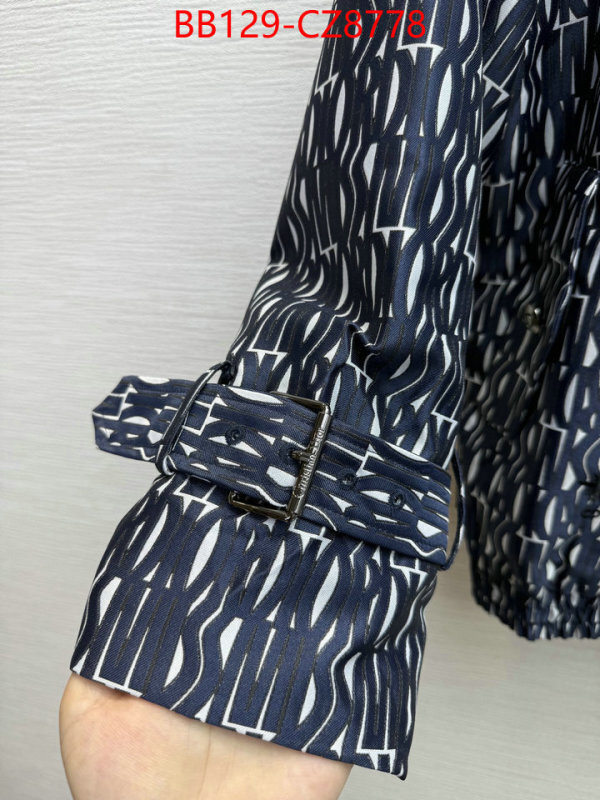 Clothing-Dior high quality customize ID: CZ8778 $: 129USD