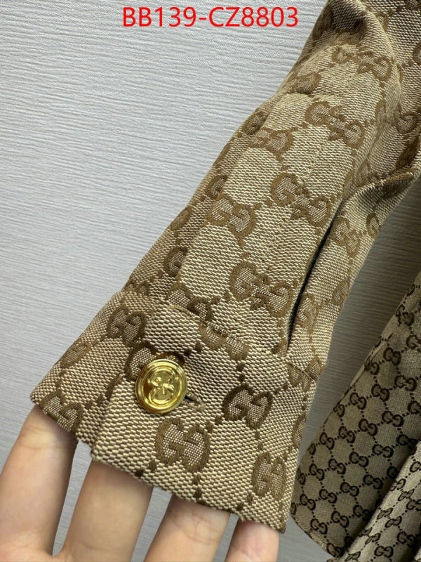 Clothing-Gucci cheap high quality replica ID: CZ8803 $: 139USD