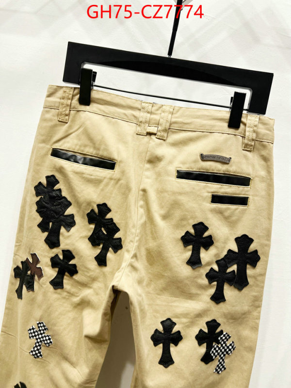 Clothing-Chrome Hearts what's the best place to buy replica ID: CZ7774 $: 75USD