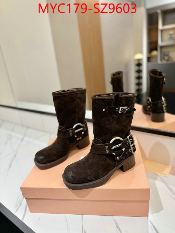 Women Shoes-Miu Miu high-end designer ID: SZ9603 $: 179USD