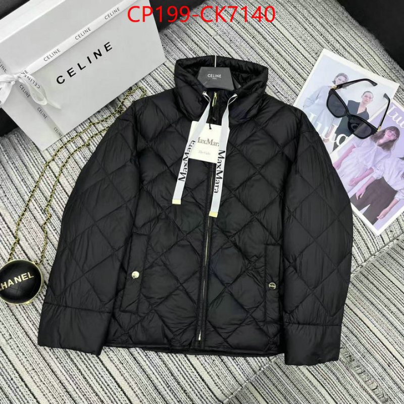 Down jacket Women-MaxMara the highest quality fake ID: CK7140 $: 199USD