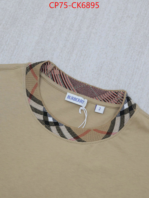 Clothing-Burberry wholesale replica shop ID: CK6895 $: 75USD