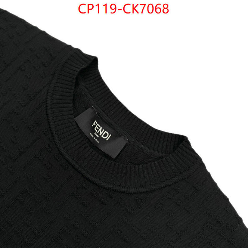 Clothing-Fendi cheap high quality replica ID: CK7068 $: 119USD