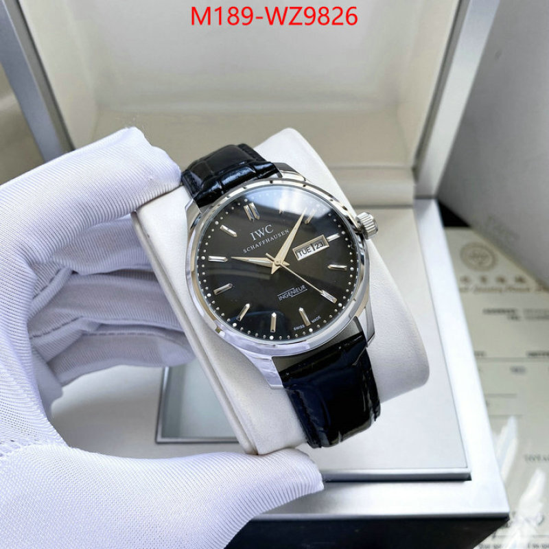Watch(4A)-IWC website to buy replica ID: WZ9826 $: 189USD