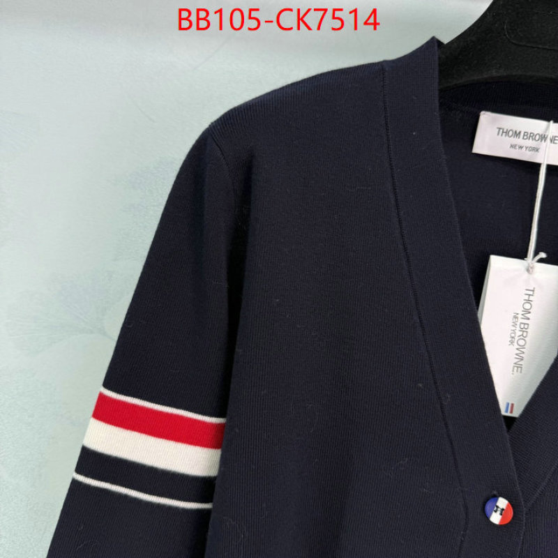 Clothing-Thom Browne replica 1:1 ID: CK7514 $: 105USD