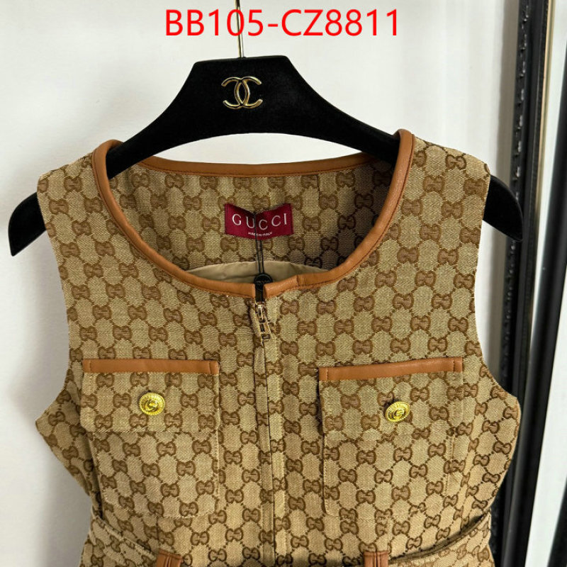 Clothing-Gucci 7 star ID: CZ8811 $: 105USD