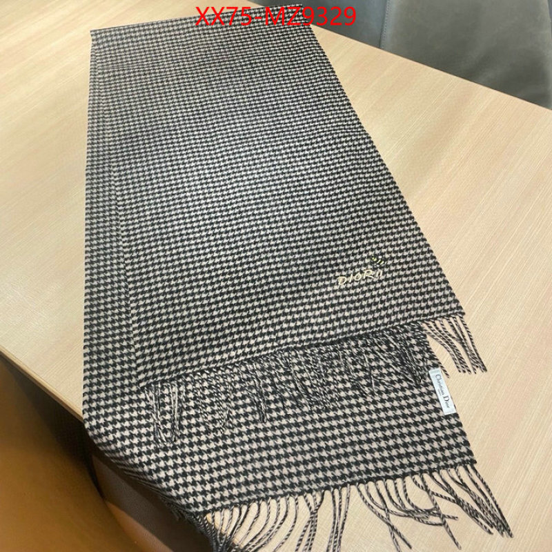 Scarf-Dior top brands like ID: MZ9329 $: 75USD